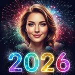 2026 New Year Photo frames icon