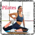 Pilates home exercise routines icon