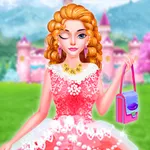 Pink Princess Dress Up Makeup  icon