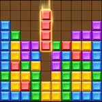 Pixel Block Wood icon