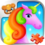 123 Kids Fun Puzzle Red icon