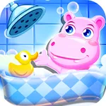 Bathe Hippo - Connect Pipes icon