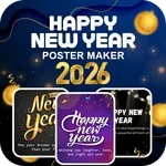 New Year 2026 Poster Maker icon