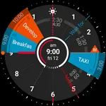 Sectograph planner watch face icon