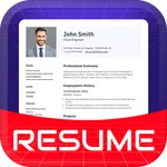Resume : Intelligent cv maker icon