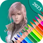 Colors: Fantasy Coloring Book icon
