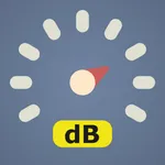 Noise meter Sound level meter icon