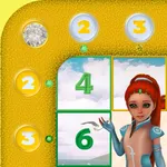 15 puzzle with Eva icon
