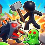Stickman Monster Battle 3D icon