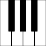 mini piano icon