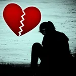 Sad & Broken Heart Pain Status icon