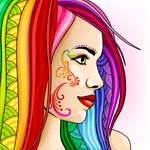 ColorSky: adult coloring book icon