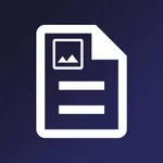 Image to Text: picture to text icon