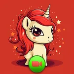 Baby Unicorn Mod Call & Chat icon