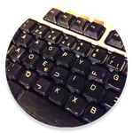 Swedish hardware dvorak layout icon