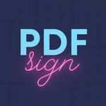 PDF Sign, Digital Signature icon