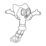 How to Draw Gumball icon