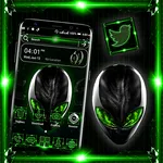 Alien Green Launcher Theme icon