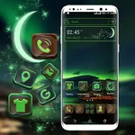 Green Aurora Launcher Theme icon