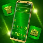 Green Texture Launcher Theme icon