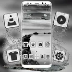 Sea Stone Monochrome Launcher icon