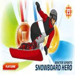 Snowboard hero icon