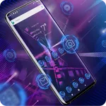 Amazing Futuristic Theme for M icon