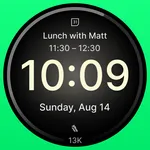 Just Right Digital Watch Face icon
