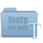 Fonts icon