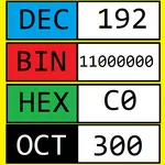 Binary Calculator Hex Decimal icon