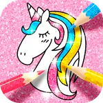 Unicorn Coloring Book icon