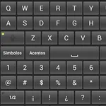 Teclado simple icon