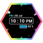 [Pro] Neon Clock icon