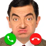 Video call Mr Bean prank icon