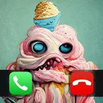 ice scream call - Fake video icon