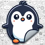 Sticker Puzzle - Coloring Book icon