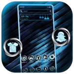 Beautiful Blue Metal Theme icon