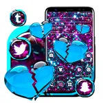 Glitter Broken Heart Theme icon