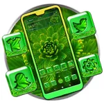 Green Leafed Plant Theme icon