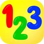 123 number games for kids icon