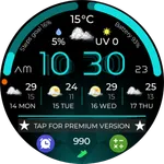Plasma Flow Lite Watch Face icon