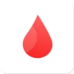 Blood in a tip icon