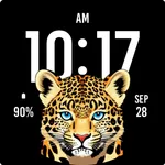 Cute Leopard Watch Face icon