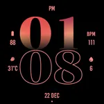 Energetic Pink Watch Face icon