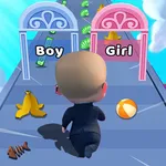 Diaper Dash - Running Game 3D icon