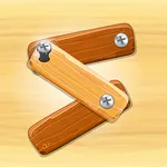 Wood Nuts & Bolts Screw Puzzle icon