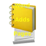 Word Adds Pages icon