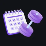 Workout Tracker & Gym Routine icon