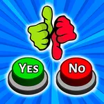 Yes & No Buttons Game Buzzer icon