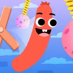 Sausage Game Jump Flip icon